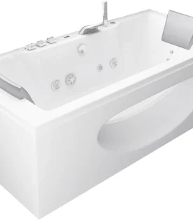 Wanna wolnostojąca z hydromasażem UTAH jacuzzi 80x170x58cm