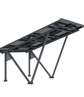 Garaż samochodowy CARPORT Wiata FOTOWOLTAICZNA ZESTAW 3-FAZOWA 5KW